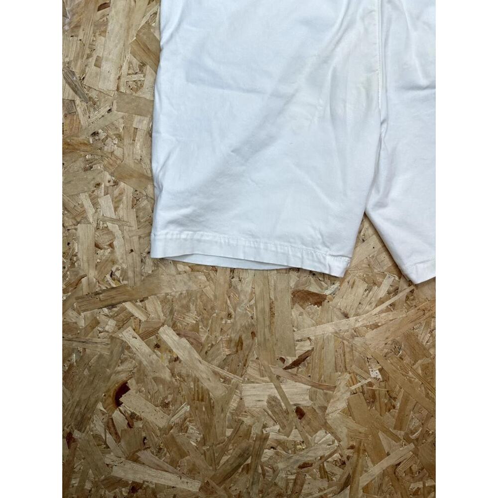 Denim & Flower Ricky Singh Mens Shorts Size 36 White Chino Flat Front Casual - Picture 10 of 14